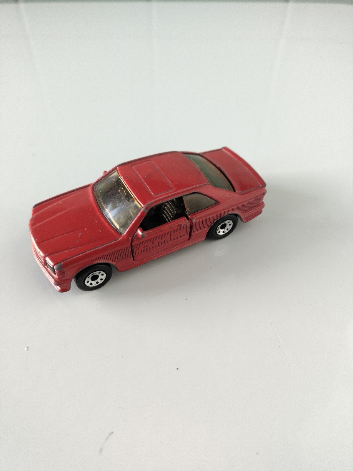 Vintage Matchbox Mercedes 500 SEC AFHALING LEES BESCHRIJVING, Ophalen, Gebruikt, Auto, Matchbox