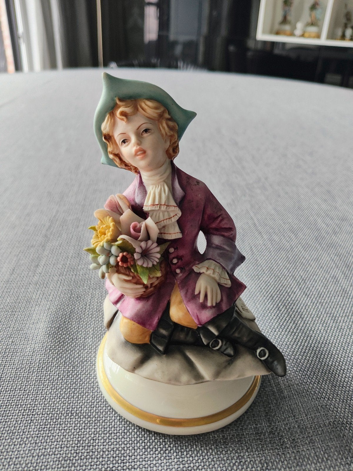 Vintage keramieken beeldje van Capodimonte, Ophalen