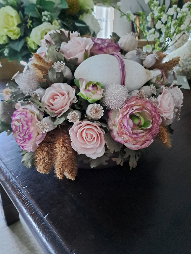 bloemstuk, Ophalen, Binnen, Handgemaakt, Meerkleurig