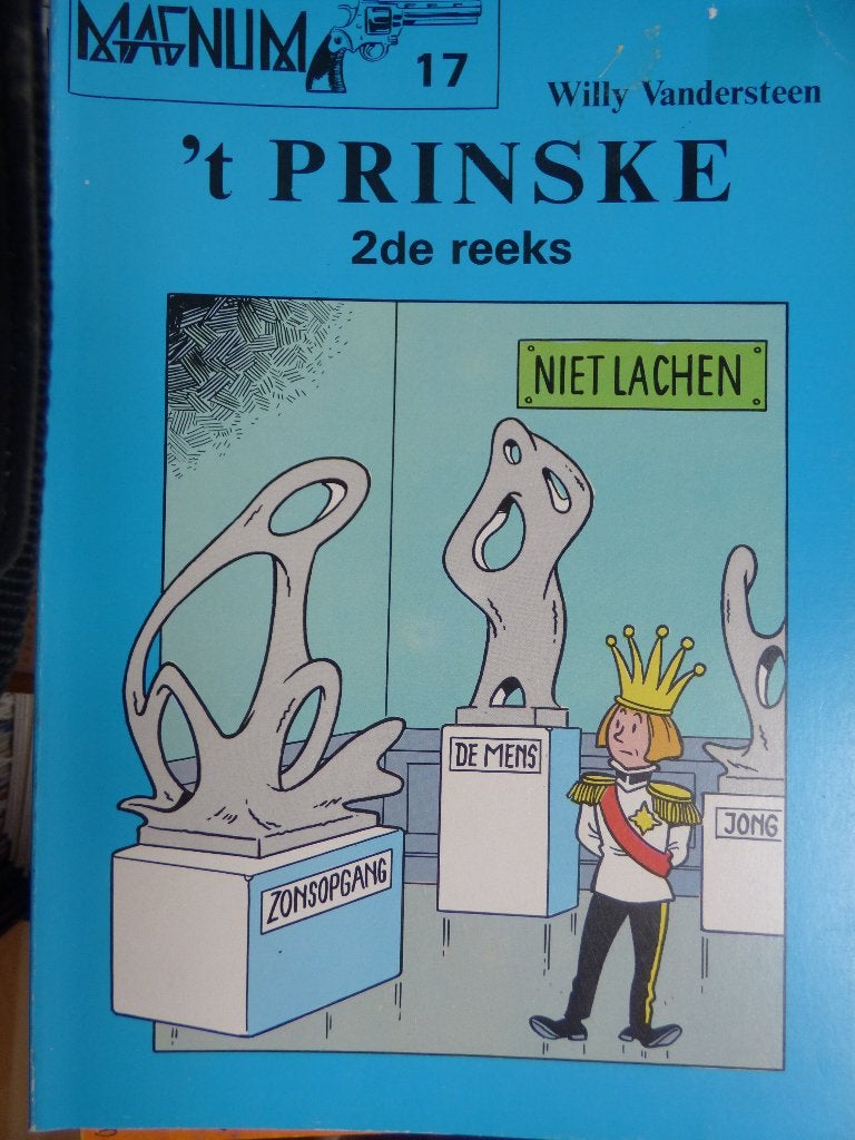 magnum nr 17 , t'prinske ,   niet lachen, Boeken, Stripverhalen, Ophalen of Verzenden