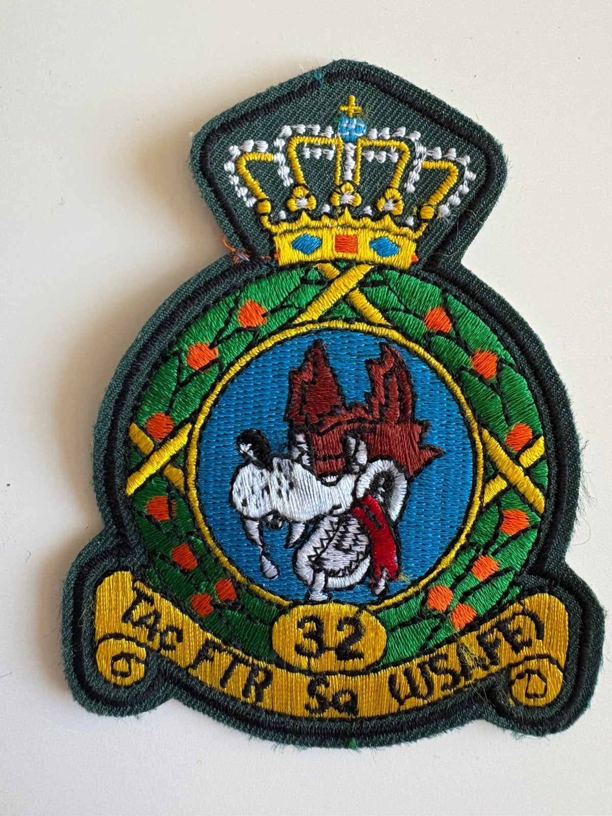 USAF 32nd Tactical Fighter Squadron patch, Ophalen of Verzenden