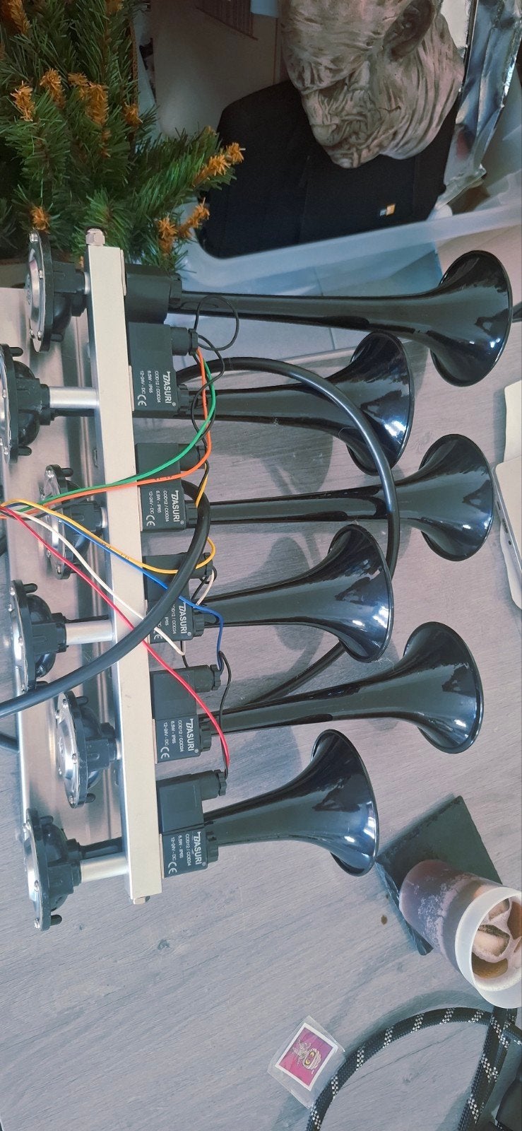 Toeter  met compressor, Enlèvement