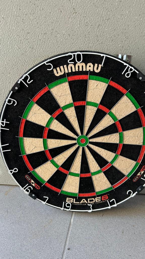 Darts bord, Ophalen, Zo goed als nieuw, Dartbord