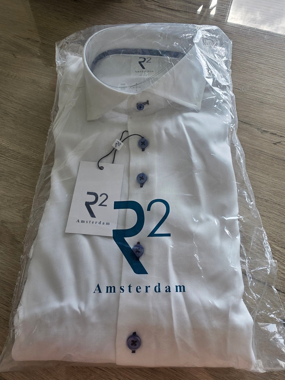 Chemise blanche R2, Enlèvement ou Envoi, Neuf, Blanc, R2