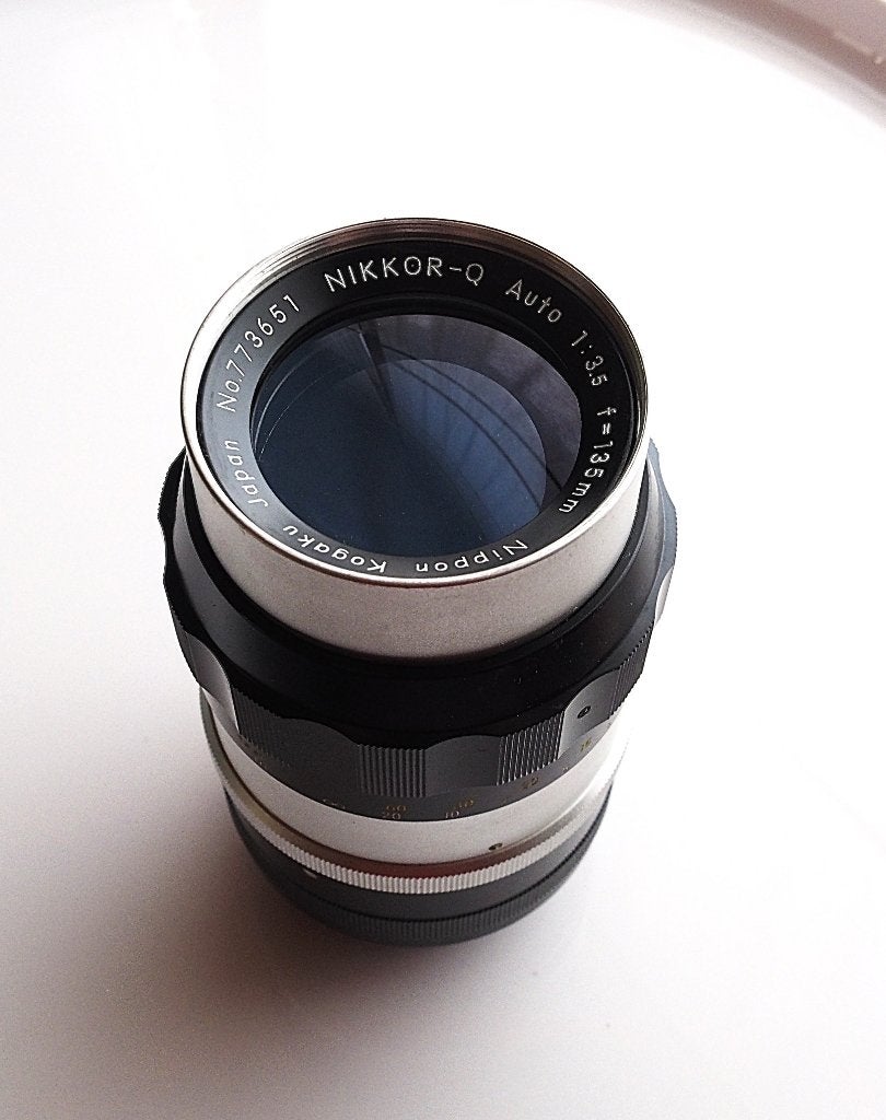 Nikkor Q 135mm f3.5 Pre AI, Nikon, Ophalen of Verzenden, Nikon F-mount, 135 mm