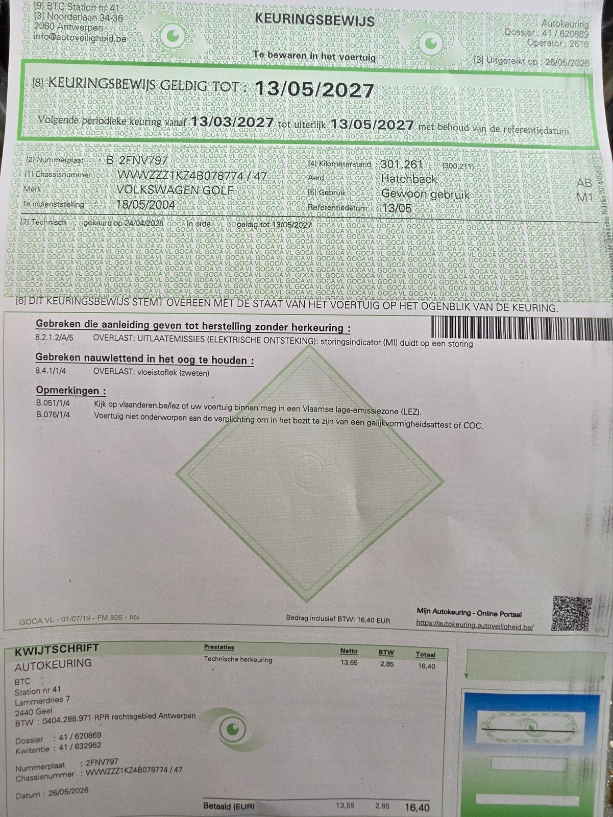 Volkswagen Golf 5 2004, Autos, Achat, Golf, Particulier