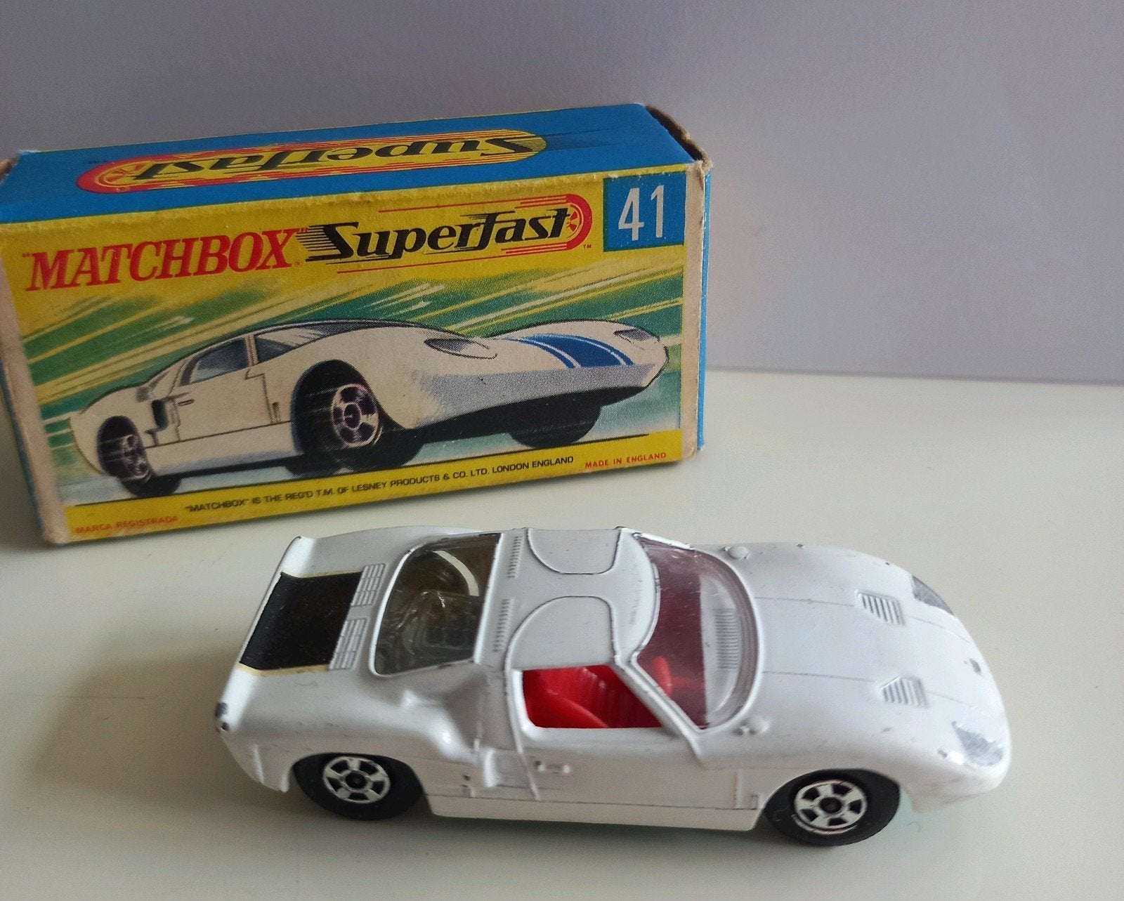 Boîte d'allumettes Ford GT, Enlèvement ou Envoi, Corgi