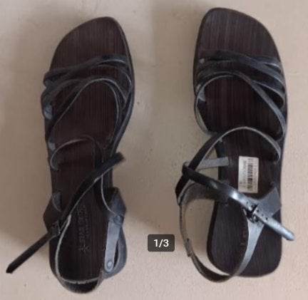 Chaussures à lanières semelle bois 41 NEUF, Ophalen of Verzenden, Gedragen