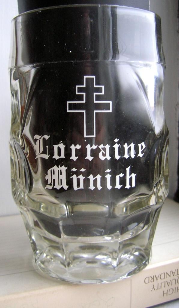 Lorraine Munich mok, Verzamelen, Biermerken, Ophalen of Verzenden, Zo goed als nieuw, Pul(len)