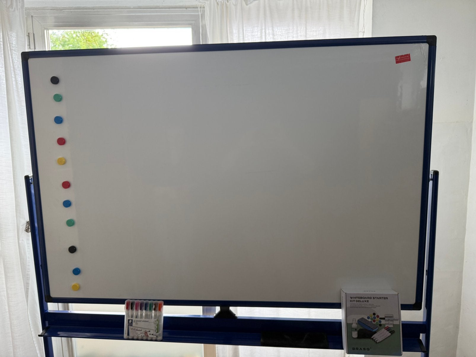 Whiteboard praktisch nieuw, Diversen, Schoolborden, Ophalen, Zo goed als nieuw, Whiteboard