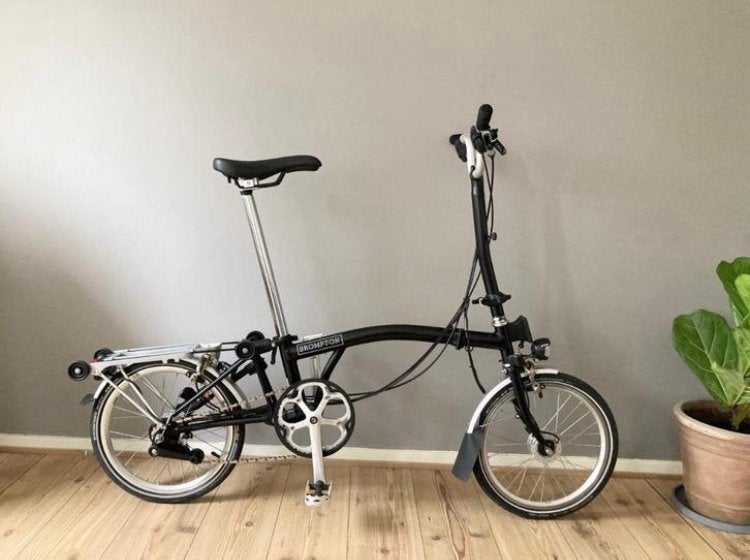Brompton H6RN zwarte dynamoverlichting met 6 versnellingen, Ophalen, Brompton, Velgrem, 14 tot 16 inch