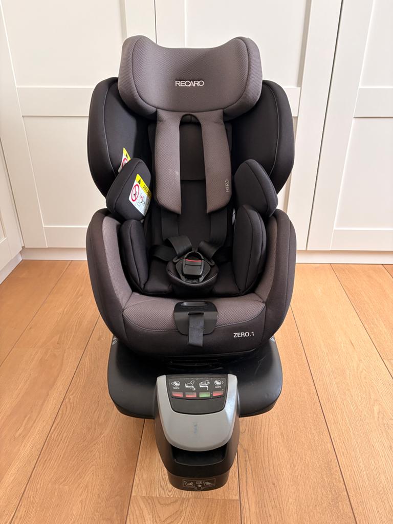 Draaibare autostoel Recaro Zero 1, Kinderen en Baby's, Autostoeltjes, Ophalen, Zo goed als nieuw, Zijbescherming, Isofix