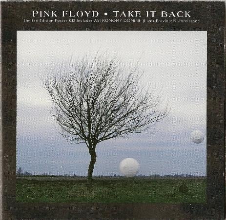PINK FLOYD - CD SINGLE  TAKE IT BACK  LIMITED EDIT. + POSTER, Cd's en Dvd's, Cd Singles, Verzenden, Maxi-single, Zo goed als nieuw
