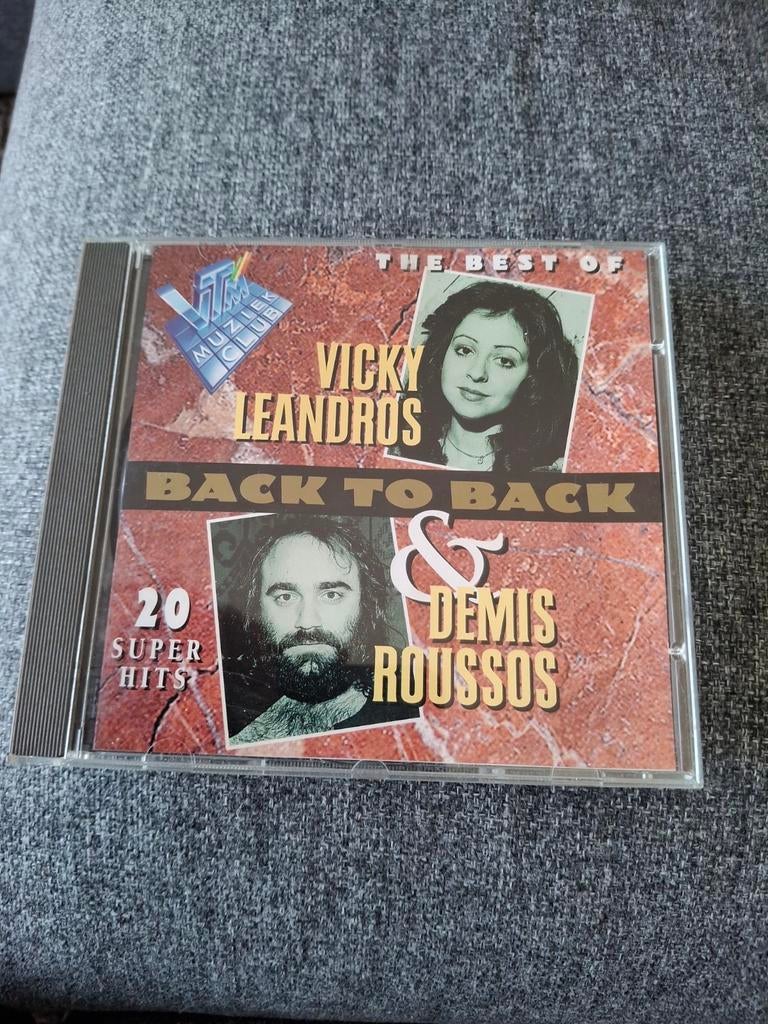 CD Vicky Leandros & Demis Roussos dos à dos, Enlèvement ou Envoi