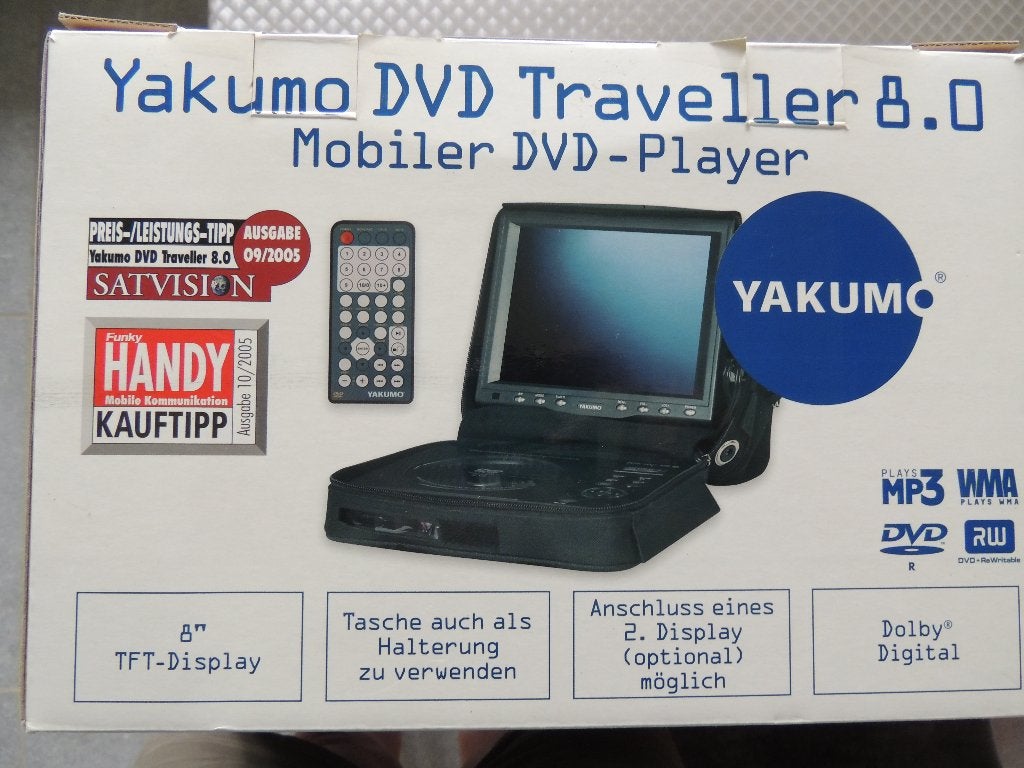 DVD TRAVELLER YAKUMO 8 . 0 NIEUW, Ophalen of Verzenden, Nieuw