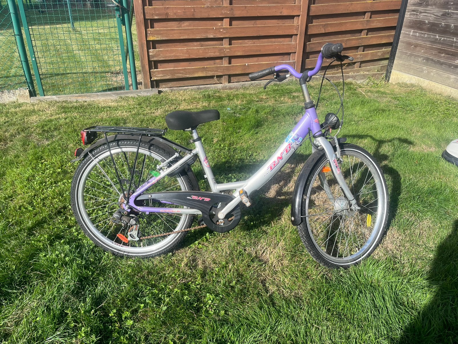 BNB meisjes fiets, Enlèvement, Utilisé