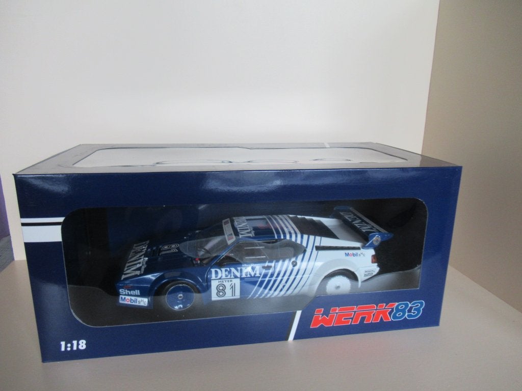 Work 83 - BMW M1 (1980) - 1:18 - Neuf dans sa boîte, Hobby & Loisirs créatifs, Enlèvement ou Envoi, Neuf, Voiture
