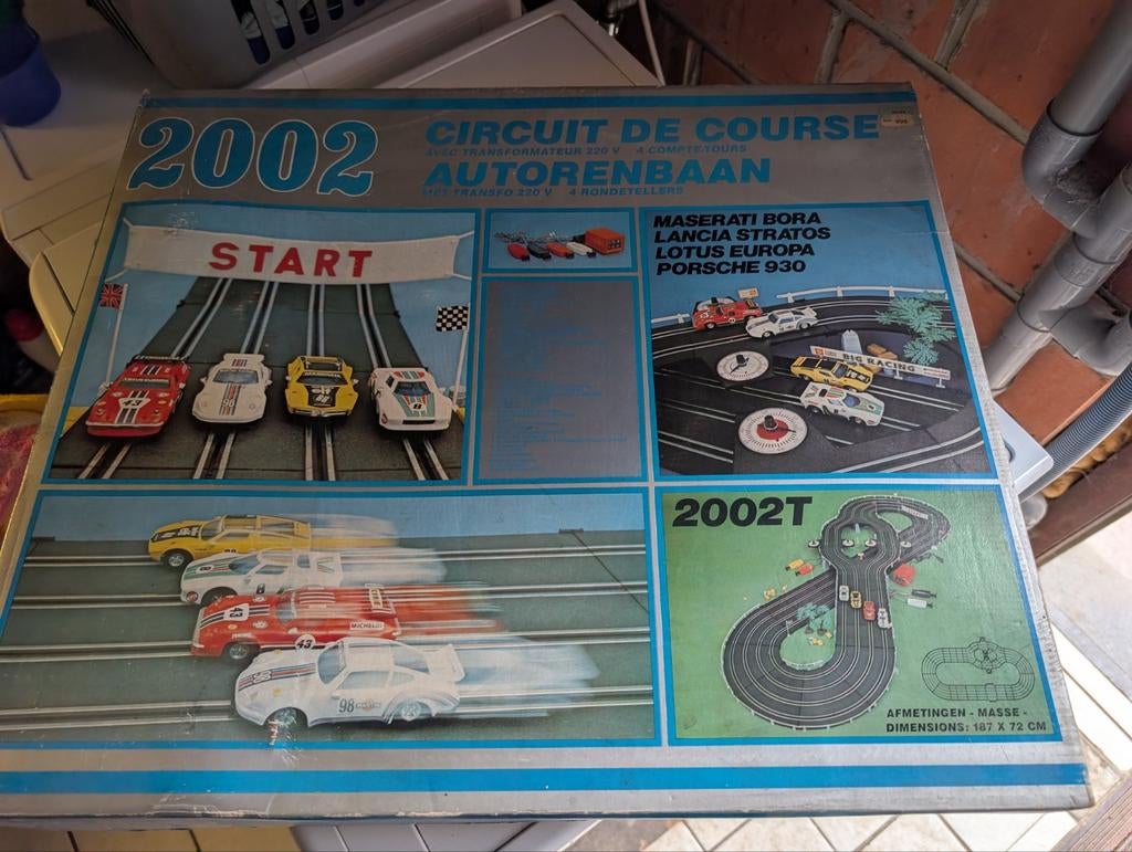 Circuit voiture vintage, Ophalen, Racebaan