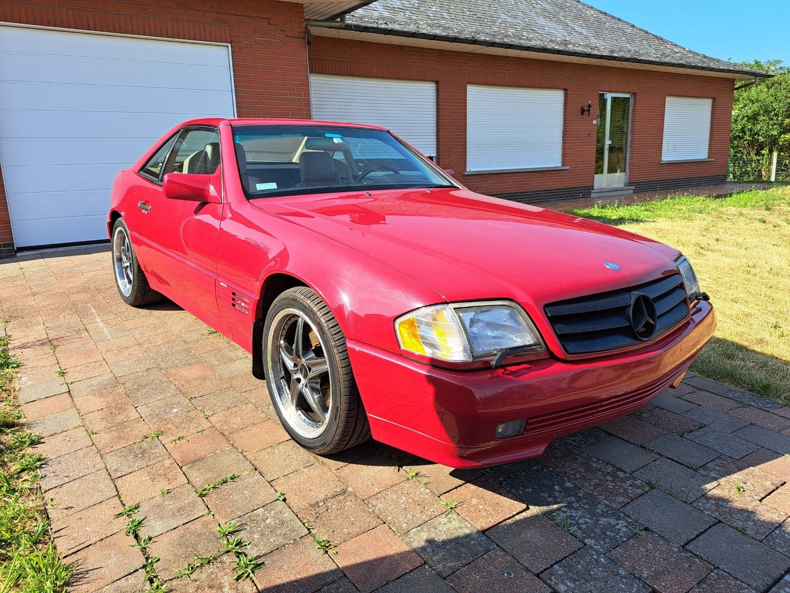 Mercedes sl 500 v8 oldtimer, Auto's, Automaat, Particulier, Onderhoudsboekje, SL