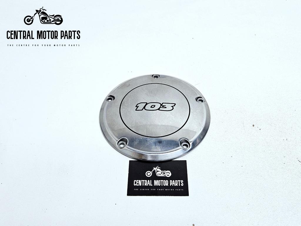 Derby Cover Twin Cam 103ci Polished 2000-2017, Motoren, Niet ingevuld, Gebruikt, Niet ingevuld, Ophalen of Verzenden