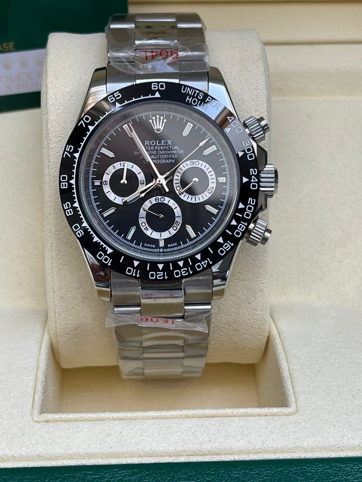Rolex, Enlèvement, Neuf, Noir