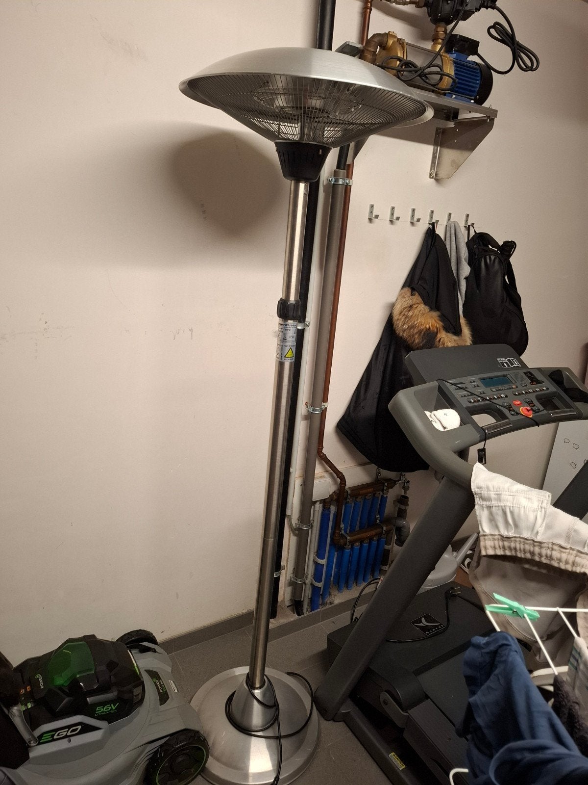 verwarming lantaarn, Enlèvement