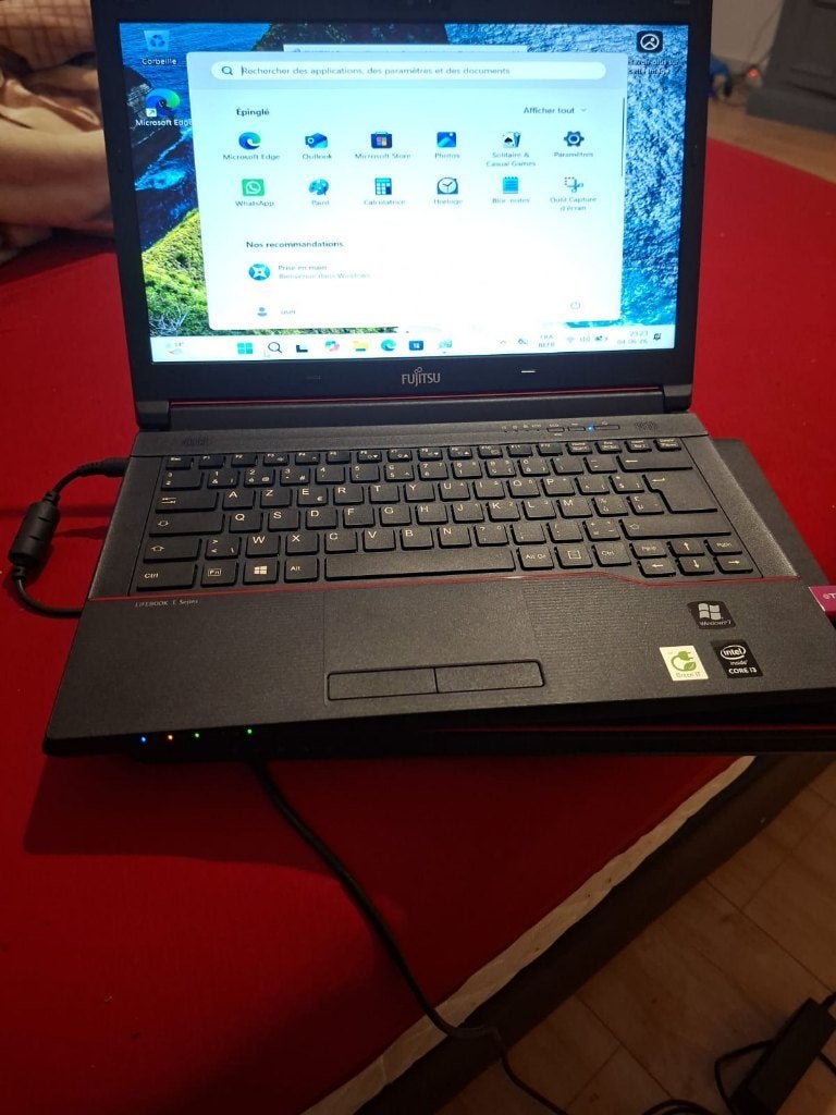 lot de 10 pc portable fujitsu 8gb ram 130gb ssd, Ophalen, Gebruikt, 8 GB, 14 inch