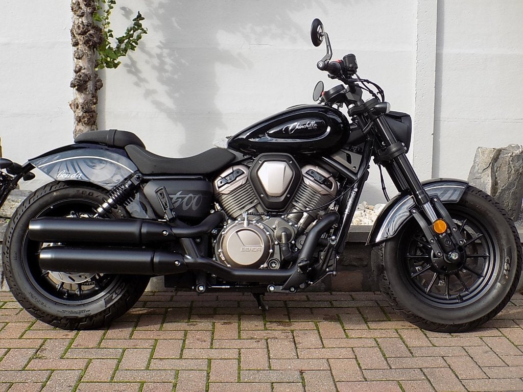 Benda Chinchilla 500 cc chopper cruiser als nieuw , Motos, Entreprise, Occasion, Chopper, 2 cylindres