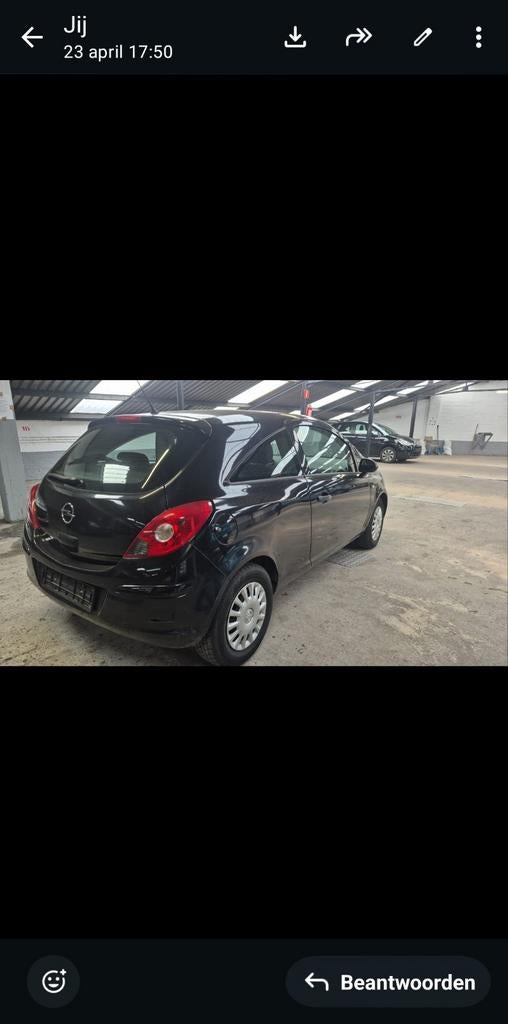 Opel corsa benzene, Auto's, 1199 cc, Zwart, Particulier, 3 cilinders