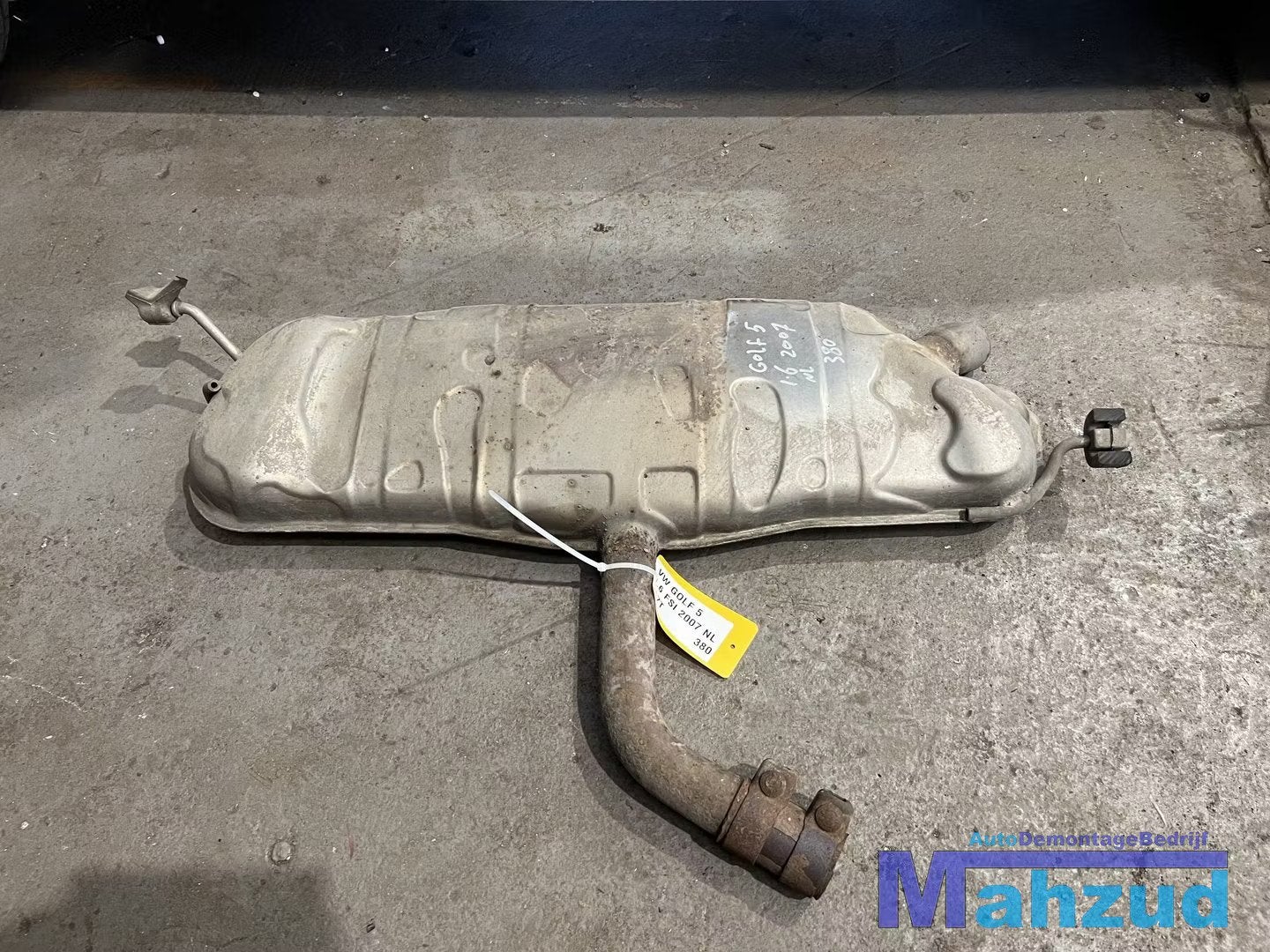 VW GOLF 5 1.6 FSI Uitlaat einddemper 2003-2010, Auto-onderdelen, Gebruikt, Volkswagen, Volkswagen AG, Vw@volkswagen.de