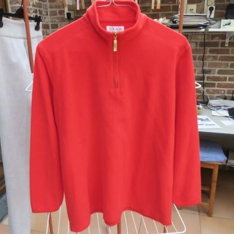 Fleece rood Escada sport mt XL, Kleding | Dames, Truien en Vesten, Maat 46/48 (XL) of groter, Ophalen of Verzenden, Zo goed als nieuw