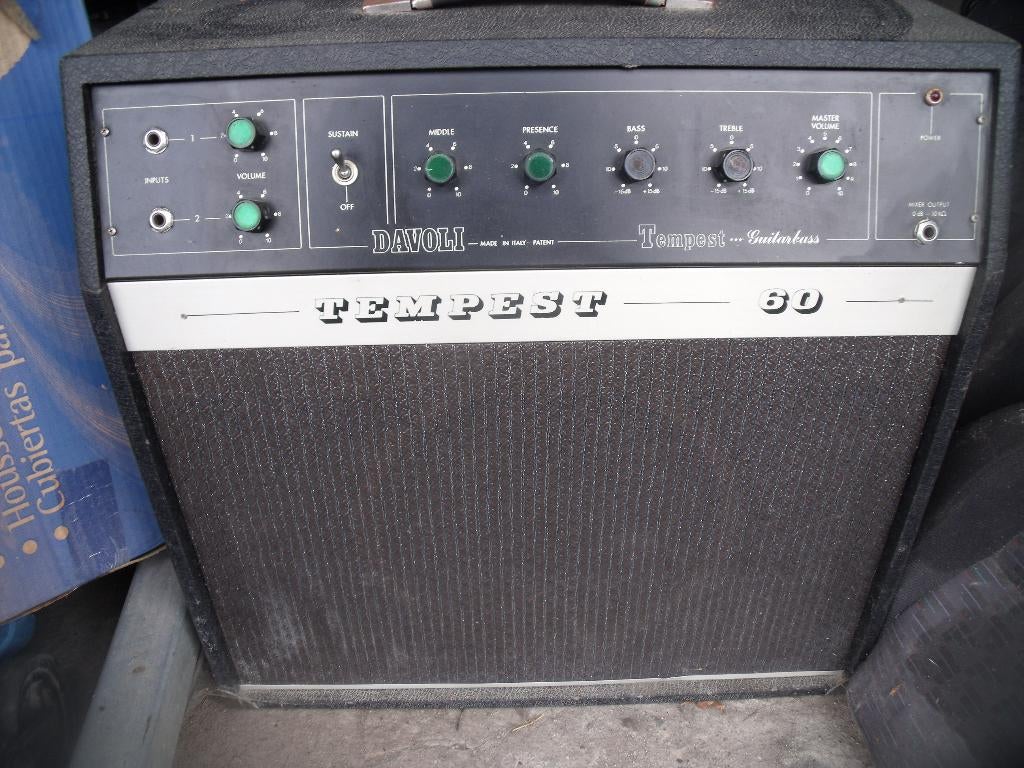 Amplificateur DAVOLI TEMPEST 60, Overige systemen, Zo goed als nieuw, 120 watt of meer, Ophalen