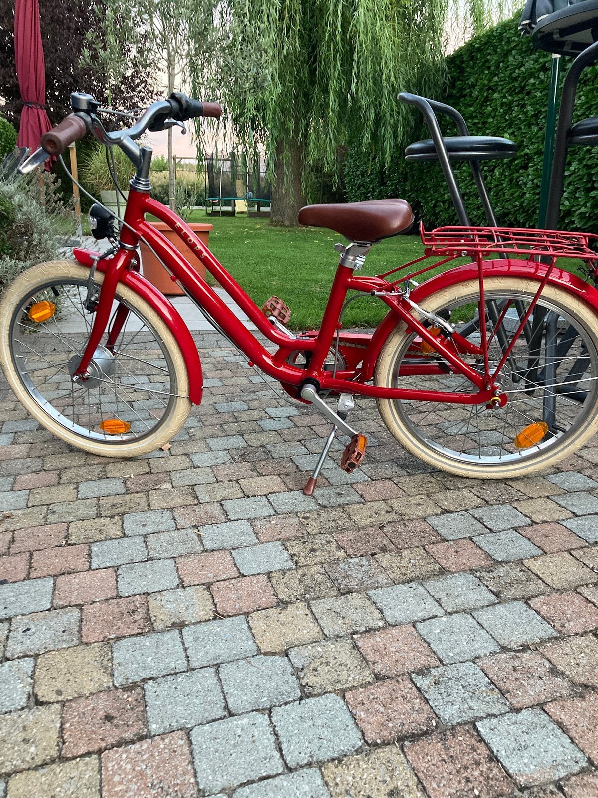 BTWIN ELOPS 900 rood 20 inch 6-9 jaar, nieuwprijs 340€, Ophalen, Zo goed als nieuw, 20 inch, Versnellingen