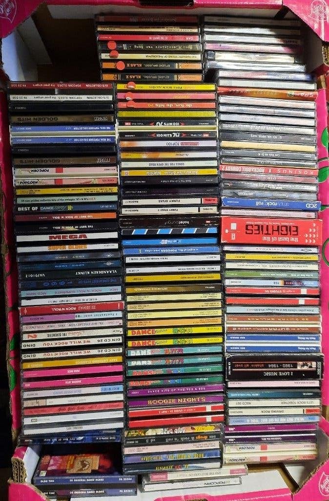 collectie pop/rock/evergreen verzamel cd albums -450 + stuks, Cd's en Dvd's, Ophalen, Gebruikt