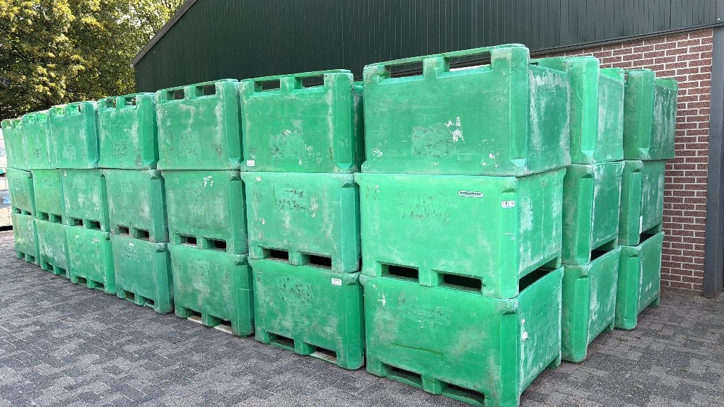Sterke kunststof palletboxen – Saeplast 630 Tub!, Doe-het-zelf en Bouw, Gebruikt, 100 cm of meer, 60 cm of meer, Bak of Kist