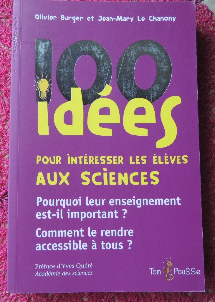 Manuel - 100 idées pour intéresser les élèves aux sciences, Enlèvement