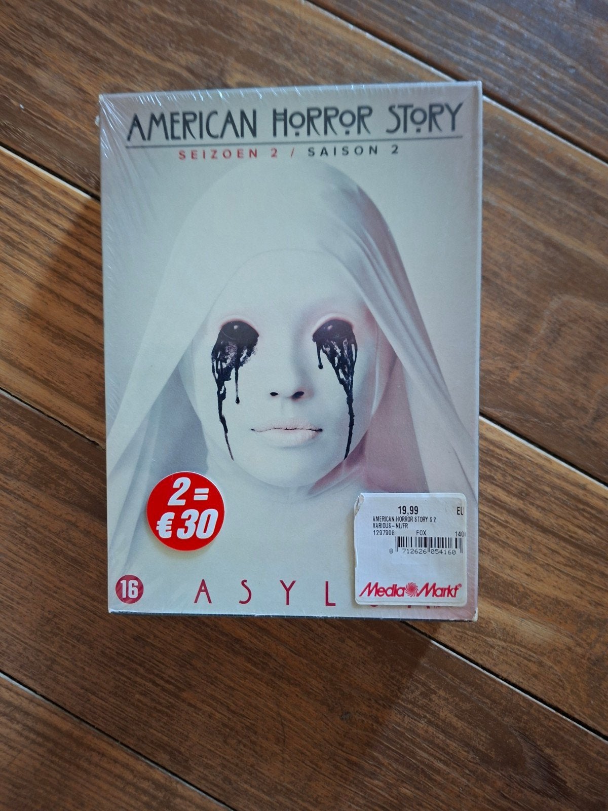 DVD d'American Horror Story Asylum neuf et scellé, Suppléments, Enlèvement ou Envoi, Néerlandais, Horreur-comédie