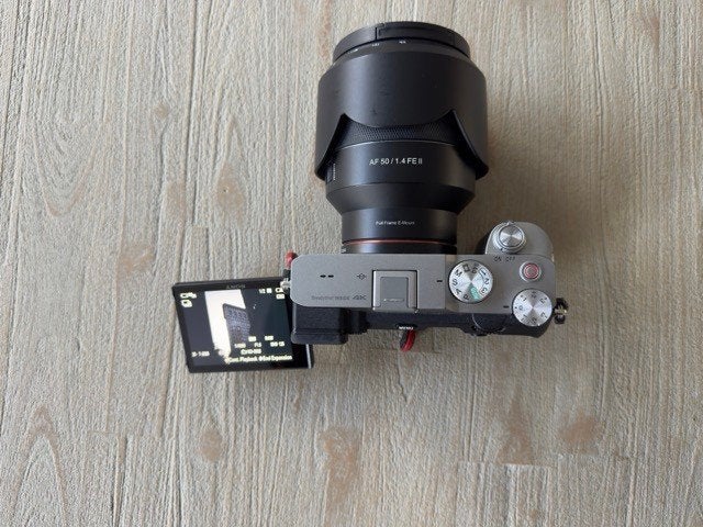 Sony A7C zilver – full frame body, Accu, Zo goed als nieuw, 24 megapixels, Sony