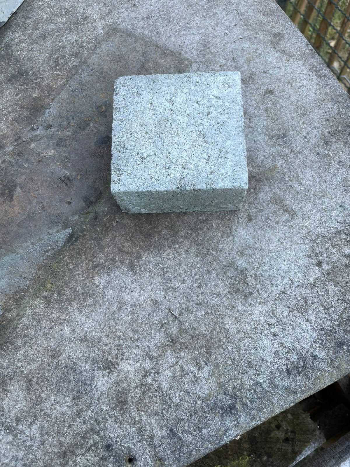 Beton klinkers 10x10 x5, Tuin en Terras, Ophalen, Klinkers, Zo goed als nieuw, 10 m² of meer