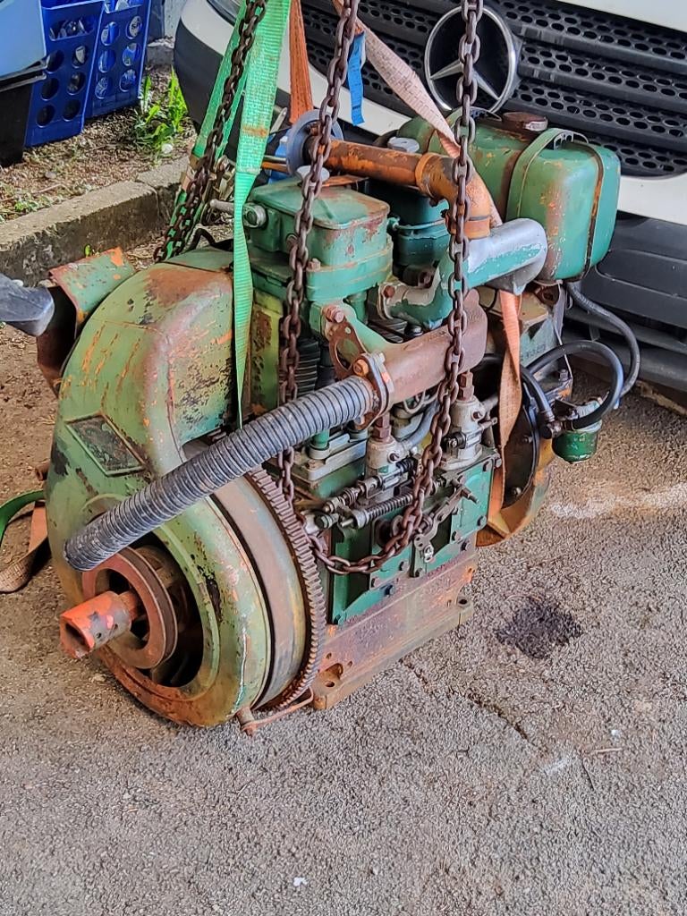 Petter Lister PH2-dieselmotor, Ophalen