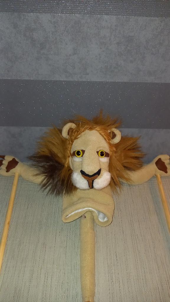 Marionnette à main Rory de Leeuw, Enlèvement ou Envoi, Comme neuf, Lion
