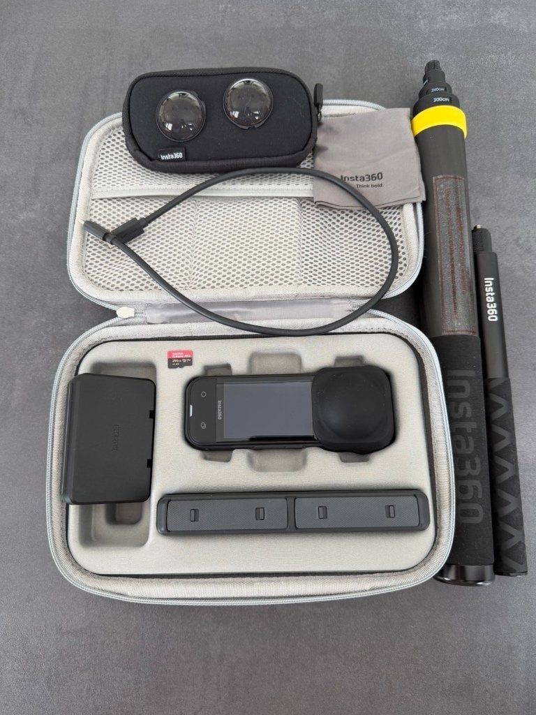 Insta 360 X5, TV, Hi-fi & Vidéo, Caméras action, Enlèvement, Comme neuf, Autres marques