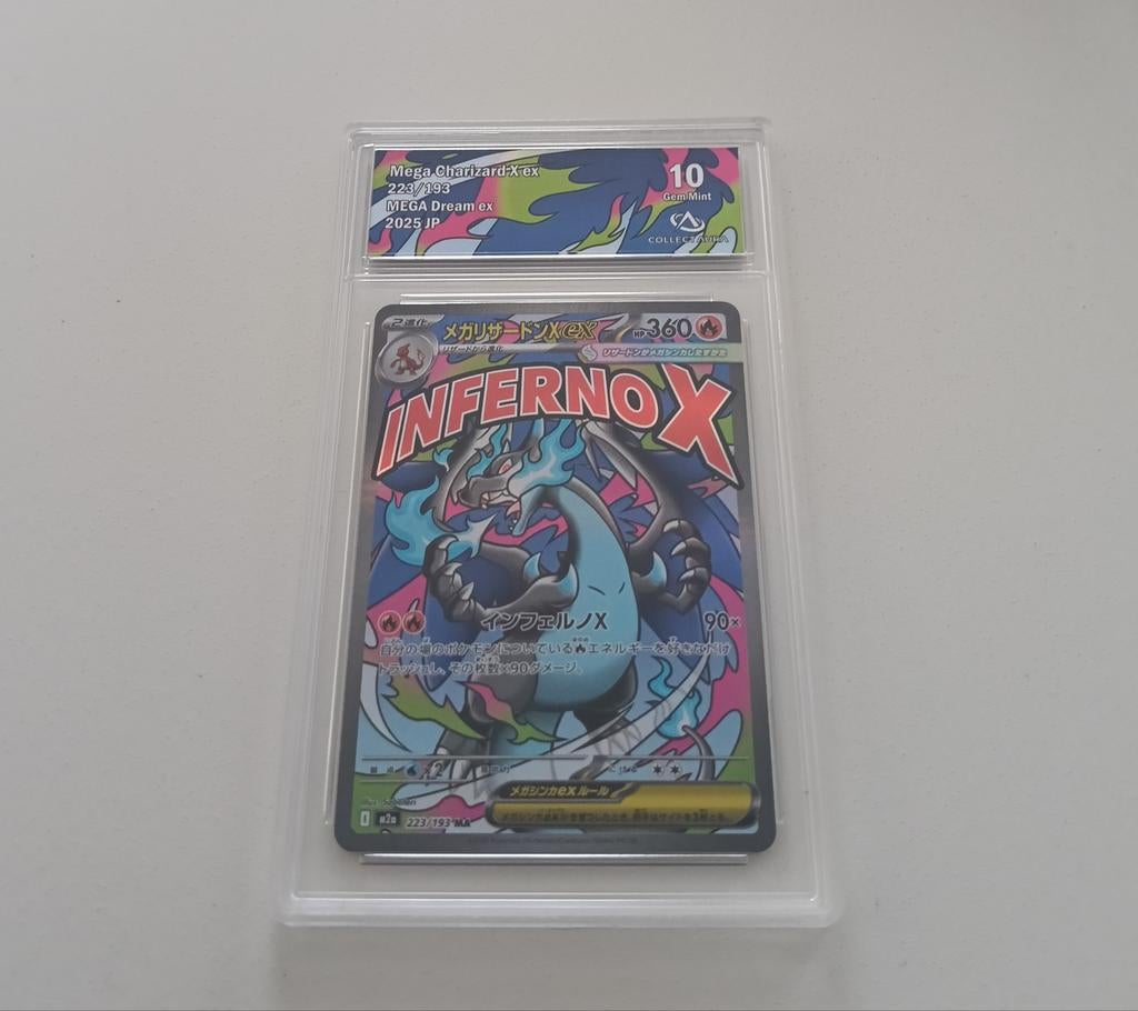 Carte Pokémon Mega Dracaufeu X ex 223/193 Japonaise GM10, Enlèvement ou Envoi
