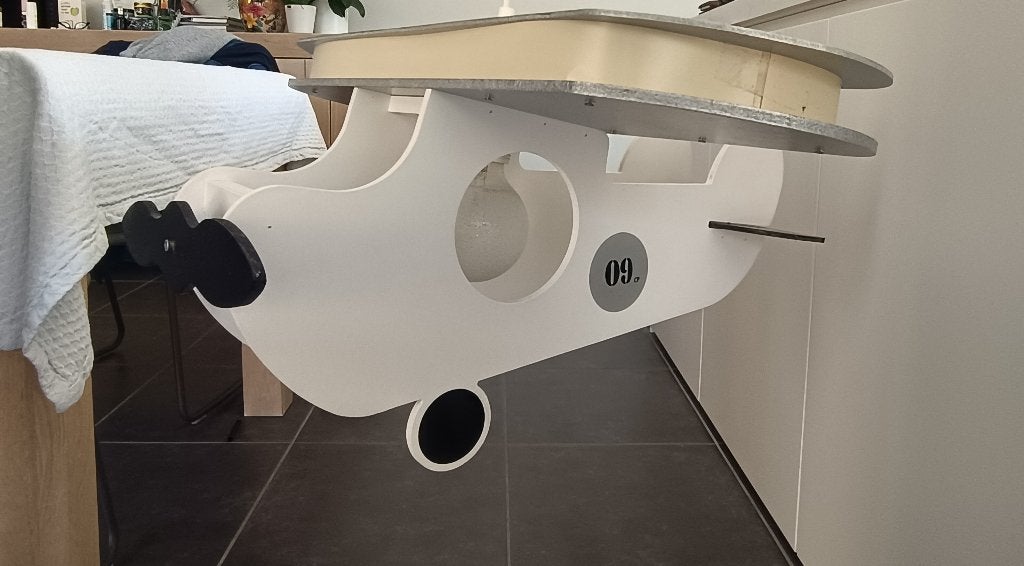 Hanglamp vliegtuig #lamp#kinderkamer#cute, Ophalen, Gebruikt, Hout