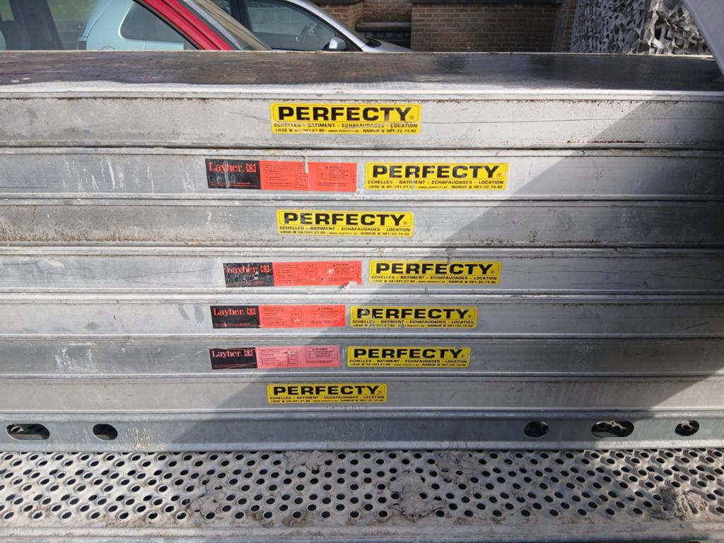 Planchers aluminium échaf. LAYHER ALLROUND multidirectionnel, Bricolage & Construction, Enlèvement