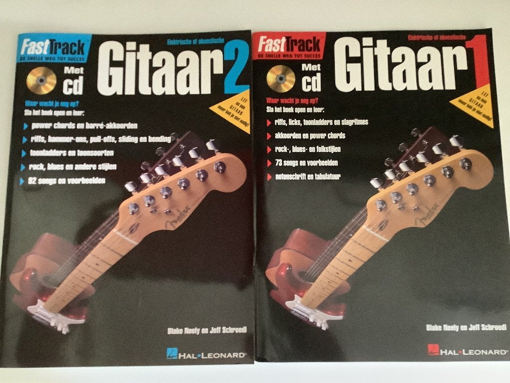 Gitaar 1&2, Musique & Instruments, Enlèvement ou Envoi, Comme neuf, Leçon ou Cours, Guitare