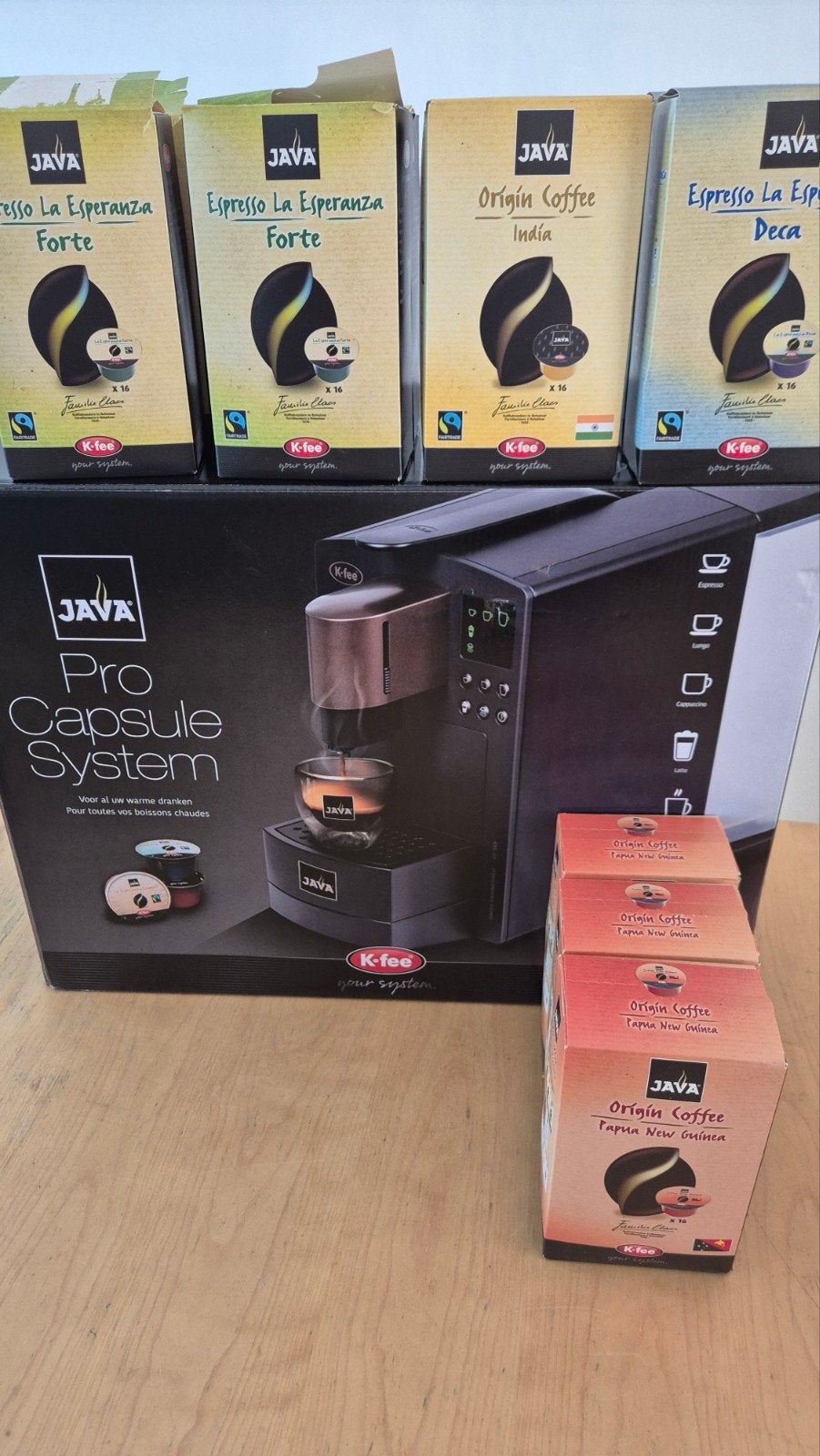 java pro capsule système café, Electroménager, Enlèvement