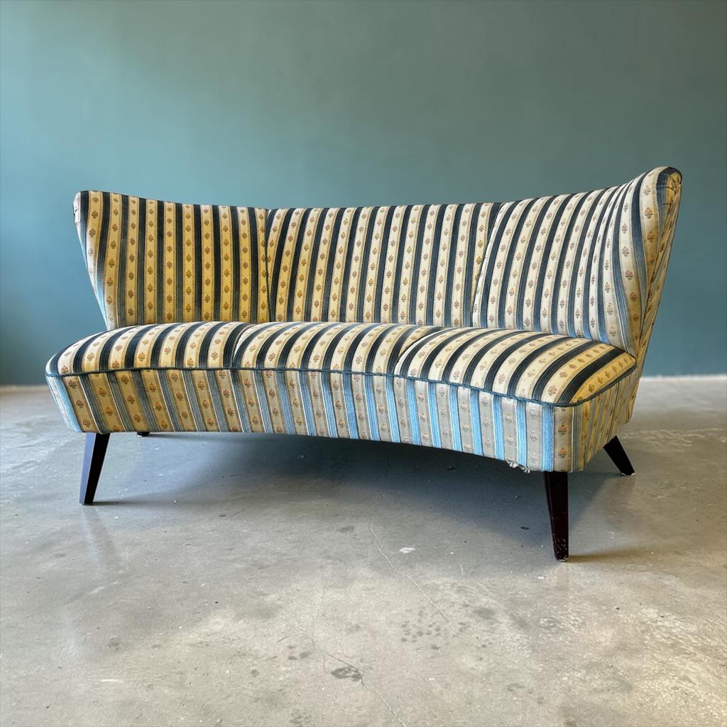 Fauteuil/canapé/fauteuil de cocktail incurvé vintage, Enlèvement