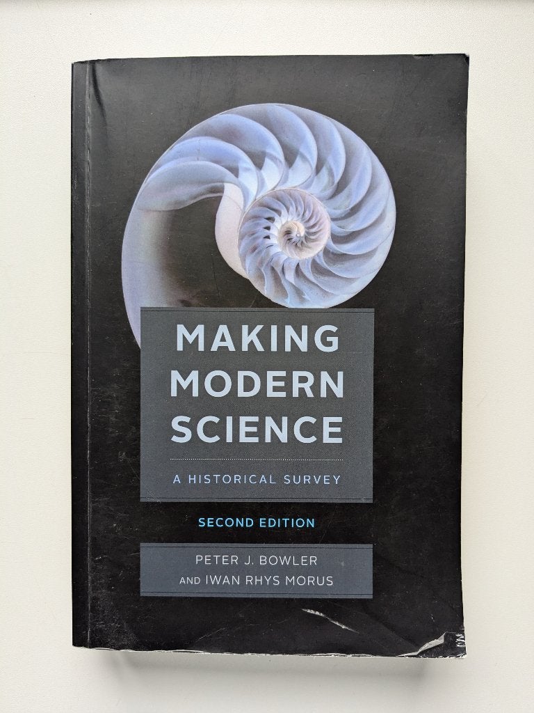 Making Modern Science, A Historical Survey - Peter J. Bowler, Gelezen, Niet van toepassing, Peter J. Bowler, Ophalen of Verzenden