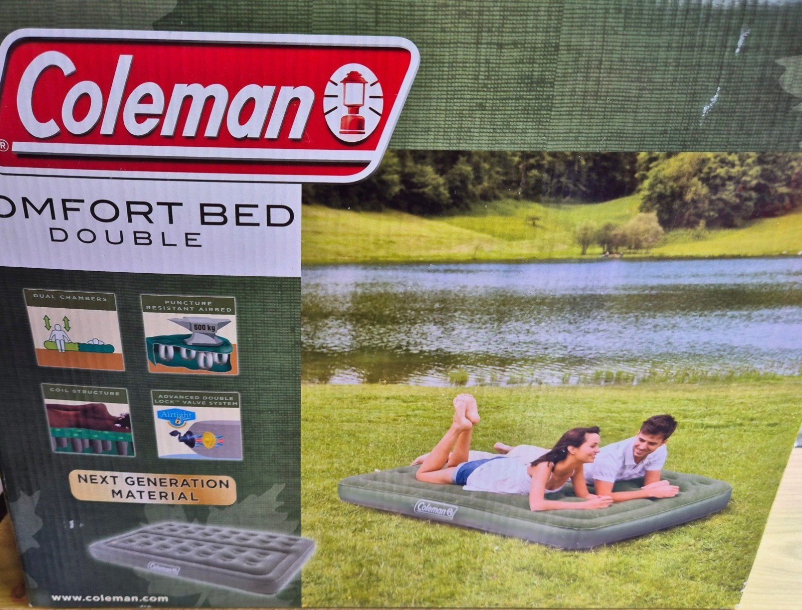 MATELAS GONFLABLE NEUF, Caravanes & Camping, Matelas pneumatiques, Enlèvement ou Envoi, Neuf, 2 personnes